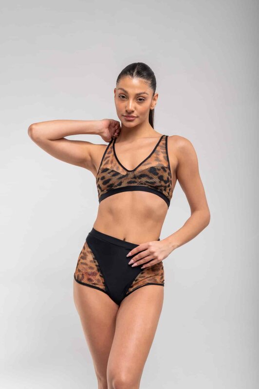 RAD Top Wendy Leopard M