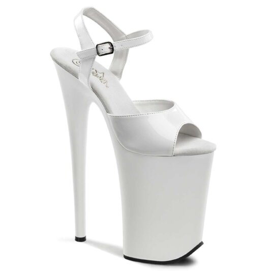 Pleaser Sandalette INFINITY-909 Weiß EU-37 / US-7