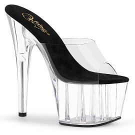 Pleaser ADORE-701 Plateau Pantoletten Transparent EU-43 /...