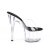 Pleaser ADORE-701 Plateau Pantoletten Transparent EU-43 / US-13