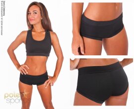 i-Style Shorts Maxi Fit S Lemon / Schwarz