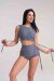Paradise Chick Top Supreme Cozy Grau XS