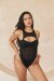 Lunalae Bodysuit Charlie Mesh Schwarz