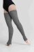 Legwarmer Maxical 70 cm Dunkegrau