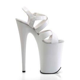 Pleaser Sandalette INFINITY-997 Weiß EU-36 / US-6
