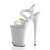 Pleaser Sandalette INFINITY-997 Weiß EU-36 / US-6