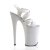 Pleaser Sandalette INFINITY-997 Weiß EU-39 / US-9