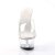 Pleaser Sandalette KISS-201 Transparent Silber EU-35 / US-5