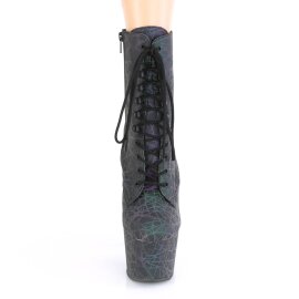 Pleaser ADORE-1020REFL Plateau Stiefeletten Reflektion...