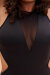 Lunalae Bodysuit Isabella Cut Out Mesh Schwarz B-Ware