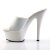 Pleaser Pantolette KISS-201 Weiß EU-35 / US-5