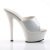Pleaser Pantolette KISS-201 Weiß EU-35 / US-5