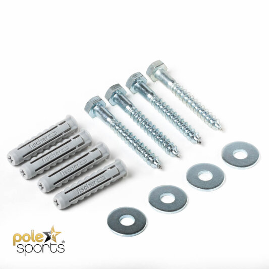 Montage-Set Beton für X-Pole Deckenhalterung Ball Mount