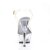 Pleaser Sandalette KISS-208 Transparent Silber EU-36 / US-6