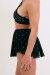 Lunalae Shorts Sarah Diamante Schwarz XL