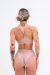 Lunalae Top Roxie Diamante Taupe M