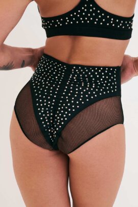 Lunalae Shorts Roxie Diamante Schwarz S
