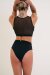 Lunalae Top Odessa Schwarz M