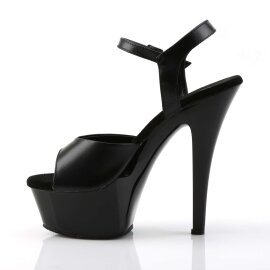Pleaser Sandalette KISS-209 Schwarz EU-35 / US-5