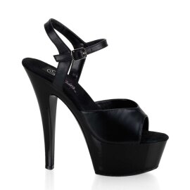 Pleaser Sandalette KISS-209 Schwarz EU-37 / US-7