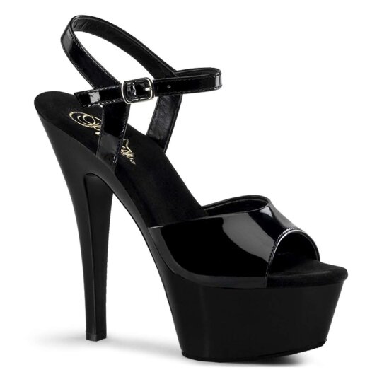 Pleaser Sandalette KISS-209 Schwarz EU-35 / US-5