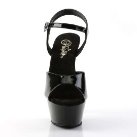 Pleaser Sandalette KISS-209 Schwarz EU-35 / US-5