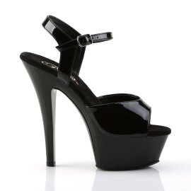 Pleaser Sandalette KISS-209 Schwarz EU-35 / US-5