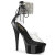 Pleaser DELIGHT-624RS Plateau Sandaletten Clear Strass Transparent EU-40 / US-10