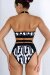 Oksa Wear Top Jadore Black-White XL