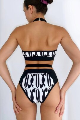 Oksa Wear Shorts Jadore Black-White S