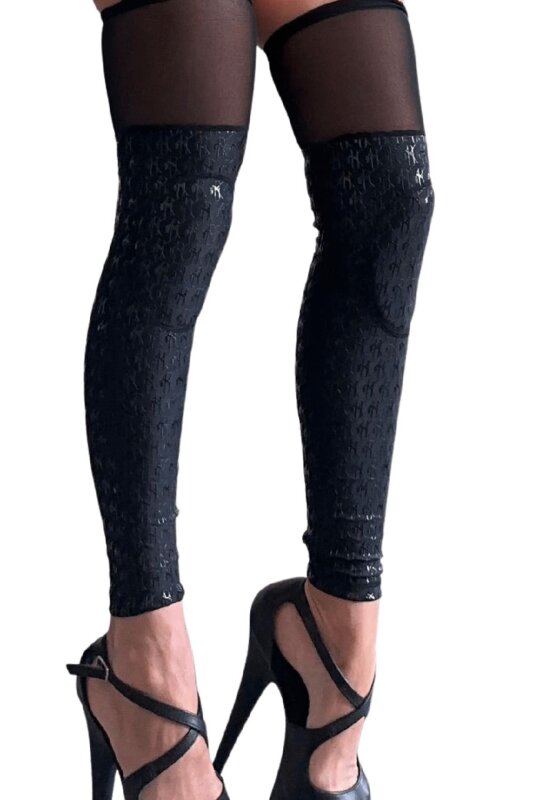 Oksa Wear Kniestrümpfe Schwarz M