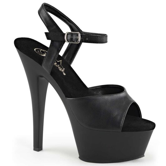 Pleaser Sandalette KISS-209 Schwarz EU-35 / US-5