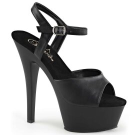 Pleaser Sandalette KISS-209 Schwarz EU-35 / US-5