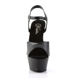 Pleaser Sandalette KISS-209 Schwarz EU-35 / US-5