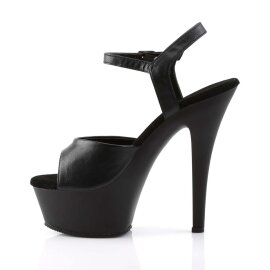 Pleaser Sandalette KISS-209 Schwarz EU-35 / US-5