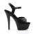 Pleaser Sandalette KISS-209 Schwarz EU-35 / US-5