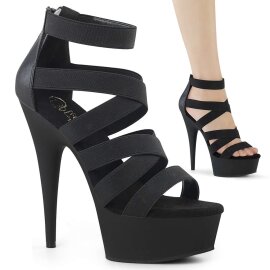 Pleaser Sandalette DELIGHT-659 Schwarz EU-35 / US-5