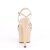 Pleaser ADORE-713 Plateau Sandaletten Lack Beige EU-35 / US-5