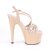 Pleaser ADORE-713 Plateau Sandaletten Lack Beige EU-35 / US-5