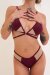 Lunalae Shorts Lola Low Waist Plum S