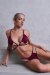 Lunalae Shorts Lola Low Waist Plum S