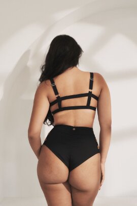Lunalae Top Clover Schwarz S