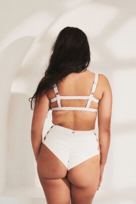 Lunalae Top Clover Weiß S