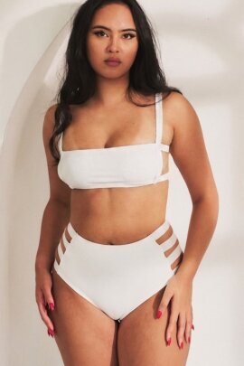 Lunalae Shorts Clover Weiß S