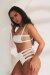 Lunalae Shorts Clover Weiß S