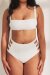 Lunalae Shorts Clover Weiß XL