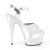 Pleaser Sandalette ADORE-709-2G Silber Multi Glitter EU-38 / US-8