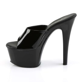 Pleaser Pantolette ASPIRE-601 Schwarz EU-39 / US-9