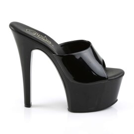 Pleaser Pantolette ASPIRE-601 Schwarz EU-39 / US-9