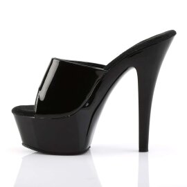 Pleaser Sandalette KISS-201 Schwarz EU-38 / US-8